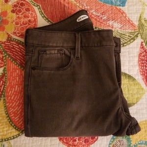 Gray super skinny rockstar jeggings